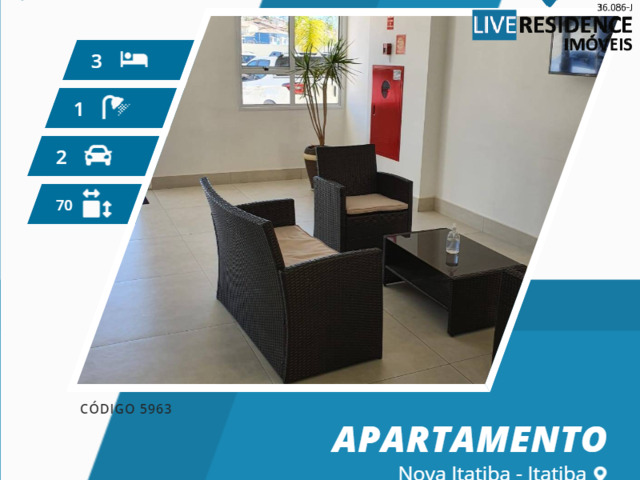 #5963 - Apartamento para Venda em Itatiba - SP - 1