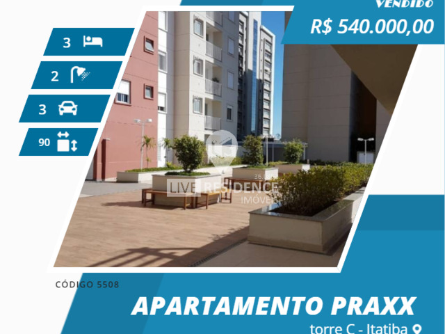 #5508 - Apartamento para Venda em Itatiba - SP - 1
