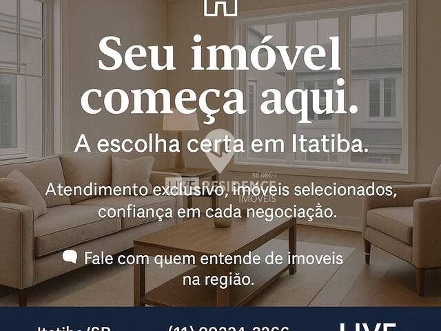 #7547 - Casa para Venda em Itatiba - SP
