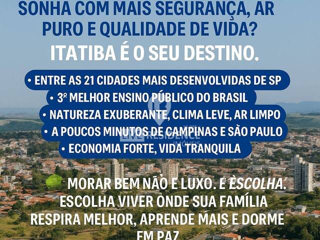 #7547 - Casa para Venda em Itatiba - SP