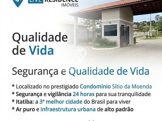 #7732 - Casa em condomínio ou Chácara para Venda em Itatiba - SP