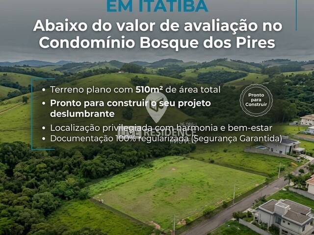 #7850 - Terreno em condomínio para Venda em Itatiba - SP