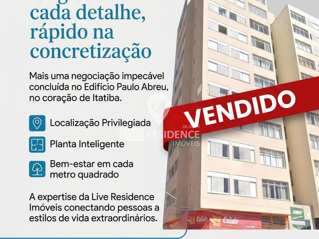 #7772 - Apartamento para Venda em Itatiba - SP