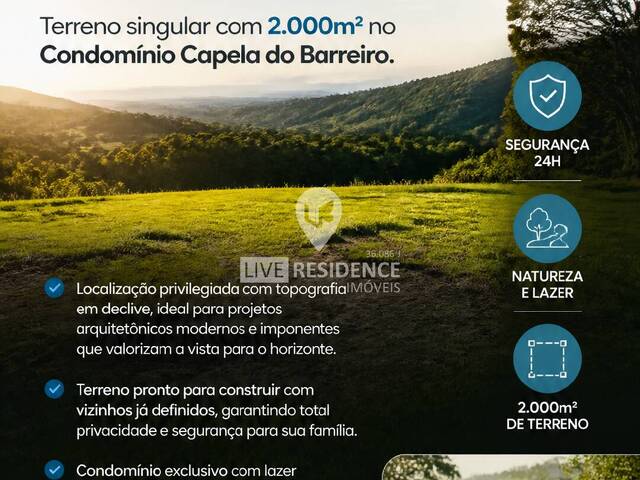 #7925 - Terreno em condomínio para Venda em Itatiba - SP