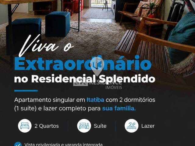 #7933 - Apartamento para Venda em Itatiba - SP