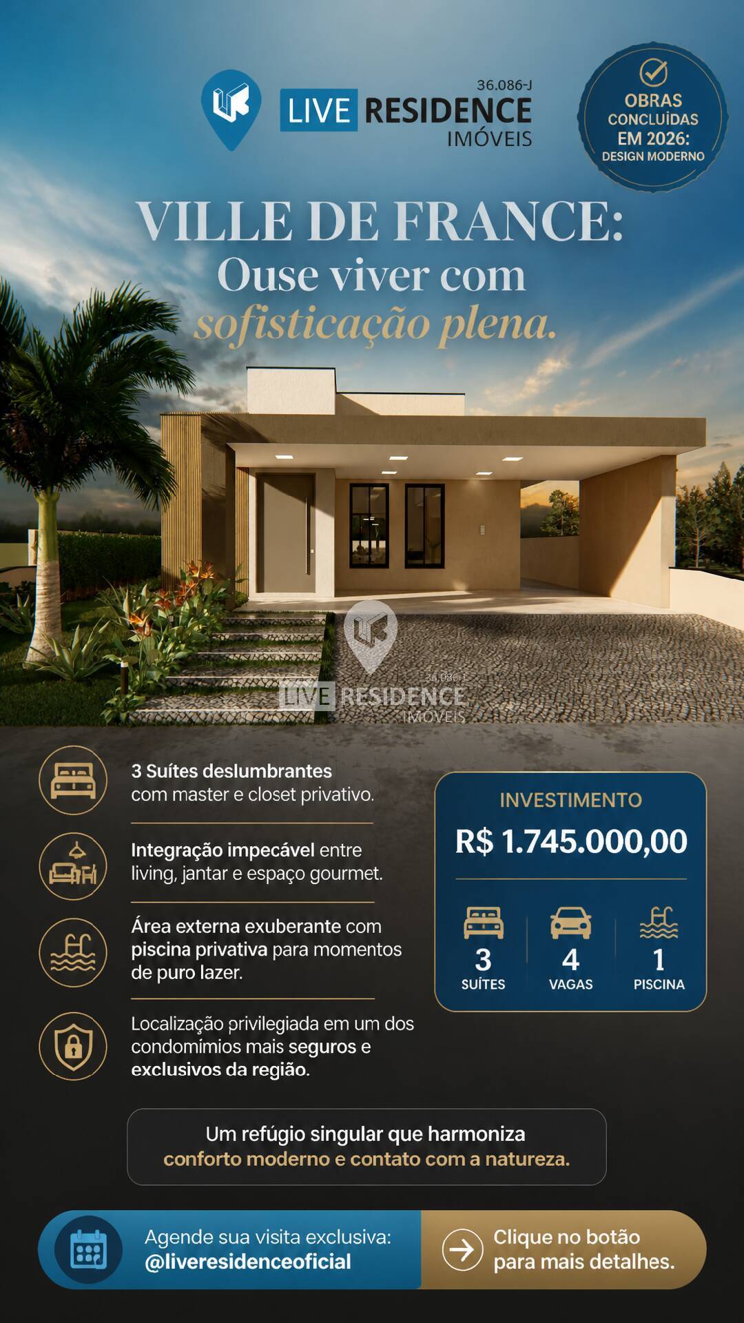 Casa à Venda em excelente Condomínio
