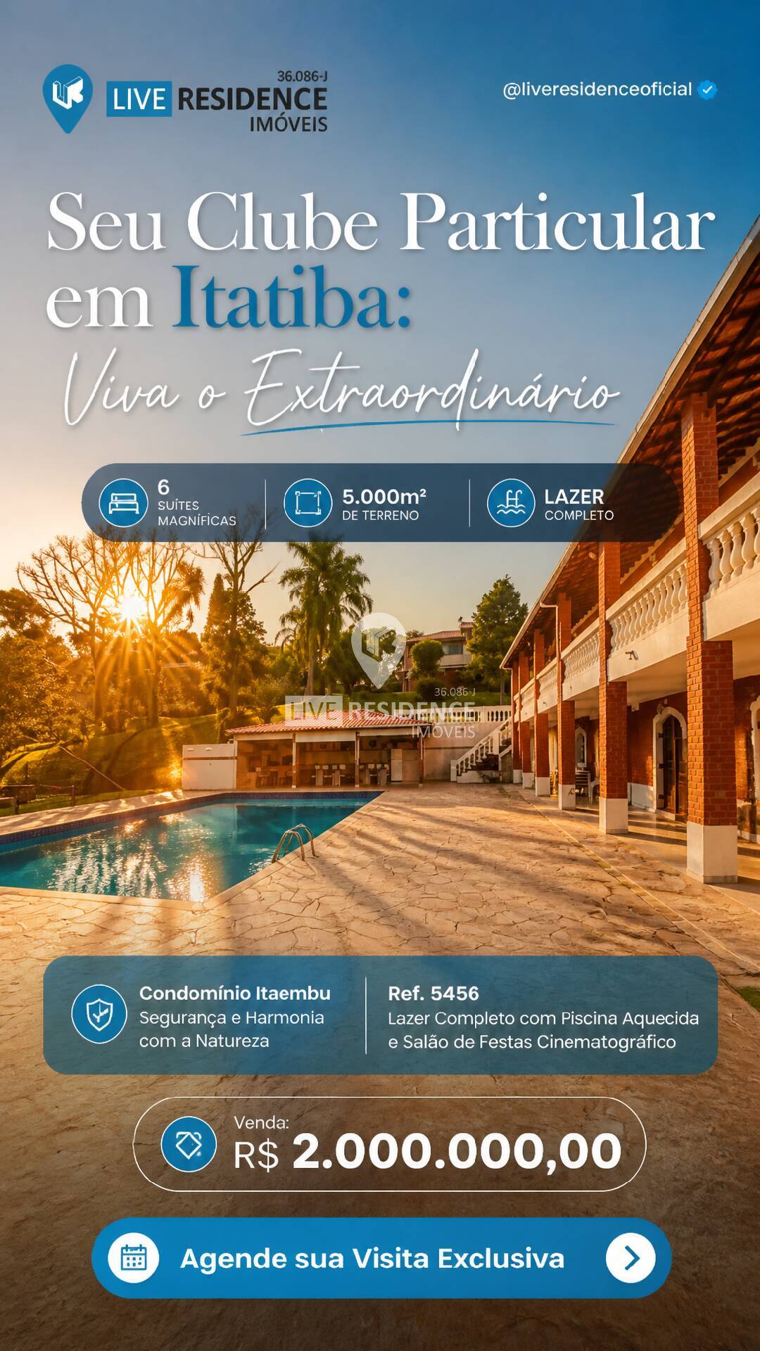 Casa, 6 quartos, 984 m² - Foto 1